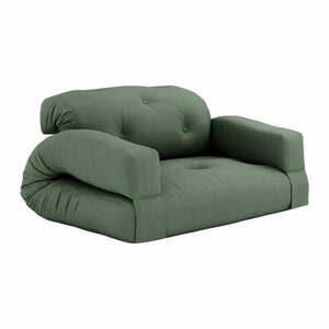 Hippo zöld kinyitható kanapé 140 cm - Karup Design kép