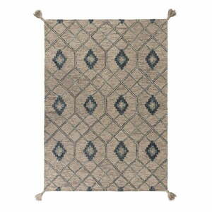 Diego szürke gyapjú szőnyeg, 200 x 290 cm - Flair Rugs kép