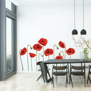 Vermeil Poppies falmatrica szett, 60 x 70 cm - Ambiance kép