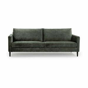 Adagio zöldesszürke bársony kanapé, 220 cm - Scandic kép