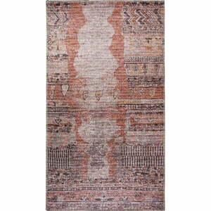 Világospiros mosható szőnyeg 80x50 cm - Vitaus kép