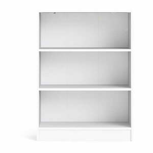 Basic fehér könyvespolc, 79 x 107 cm - Tvilum kép