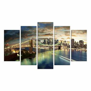 Bridge NYC többrészes kép, 110 x 60 cm kép