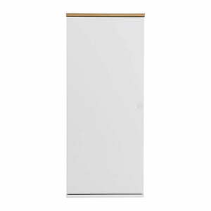 Dot fehér egyajtós szekrény, 3 polccal, magasság 95 cm - Tenzo kép
