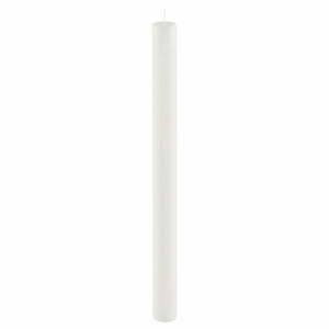 Cylinder Pure fehér hosszú gyertya, égési idő 53 óra - Ego Dekor kép