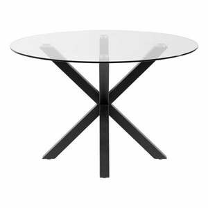 Kerek étkezőasztal üveg asztallappal, ø 119 cm - Kave Home kép
