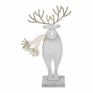 Karácsonyi rénszarvas figura sállal - Ego Dekor kép