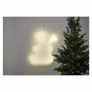Lumiwall Snowman függő világító LED dekoráció, magasság 50 cm - Star Trading kép