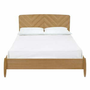 Farsta Herringbone kétszemélyes ágy, 140 x 200 cm - Woodman kép