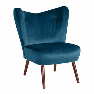 Sari Velvet petróleum kék fotel - Max Winzer kép