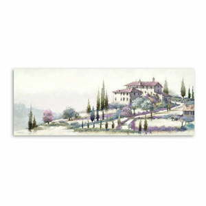 Canvas Holiday Tuscany kép, 60 x 150 cm - Styler kép