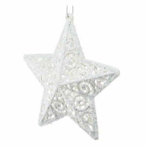 Ezüst színű függő csillag - Dakls kép