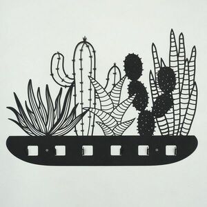 Fogas, fekete, kaktuszos - CRACHE - Butopêa kép