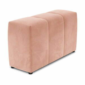 Rózsaszín bársony háttámla moduláris kanapéhoz Rome Velvet - Cosmopolitan Design kép