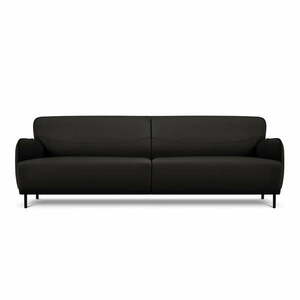 Neso fekete bőr kanapé, 235 x 90 cm - Windsor & Co Sofas kép