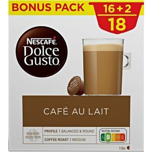 NESCAFÉ® Dolce Gusto® Café au Lait, 18 db kép