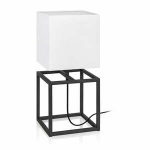 Cube fekete-fehér asztali lámpa, 20 x 20 cm - Markslöjd kép