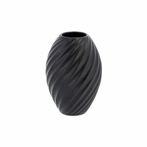 River fekete porcelán váza, magasság 16 cm - Morsø kép