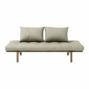 Bézs len kanapé 200 cm Pace - Karup Design kép