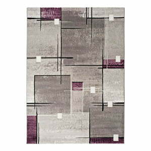 Detroit szürke-lila szőnyeg, 140 x 200 cm - Universal kép
