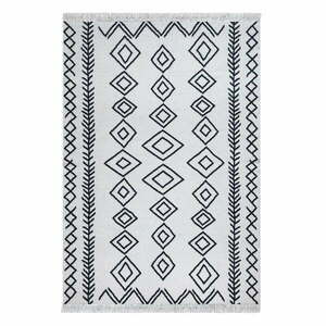 Duo fehér-fekete pamut szőnyeg, 80 x 150 cm - Oyo home kép
