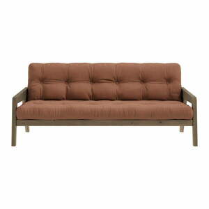 Narancssárga kinyitható kanapé 204 cm Grab - Karup Design kép