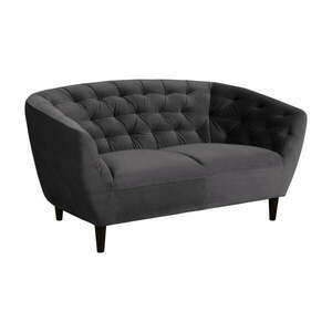 Ria sötétszürke bársony kanapé, 150 cm - Actona kép