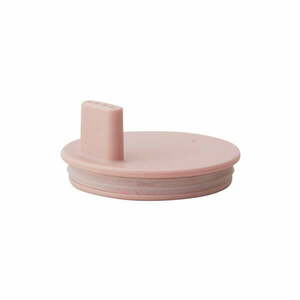 Rózsaszín fedél gyerekbögréhez, ø 7 cm - Design Letters kép