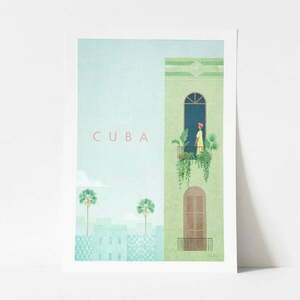 Poszter Cuba, 30x40 cm - Travelposter kép