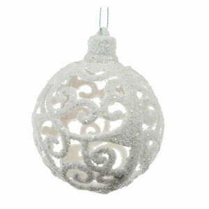 Ezüst színű függő karácsonyi dekoráció - Dakls kép