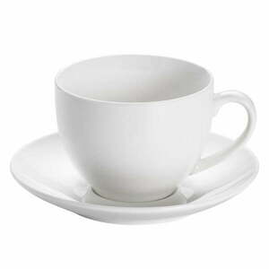 Basic fehér porcelán csésze és csészealj, 245 ml - Maxwell & Williams kép