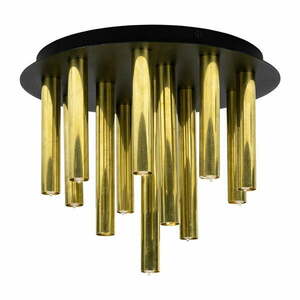 Fekete-aranszínű mennyezeti lámpa fém búrával 35x29 cm Gocce - Markslöjd kép