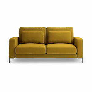 Seine mustársárga kanapé, 158 cm - Interieurs 86 kép