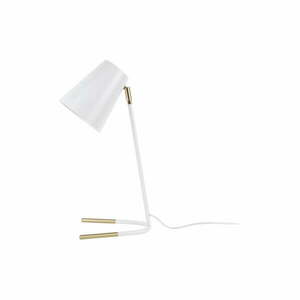 Noble fehér asztali lámpa aranyszínű részletekkel - Leitmotiv kép