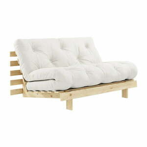 Roots fehér kinyitható kanapé 140 cm - Karup Design kép