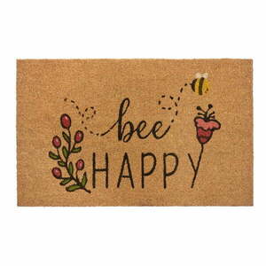 Kókuszrost lábtörlő 75x45 cm Bee Happy - Hanse Home kép