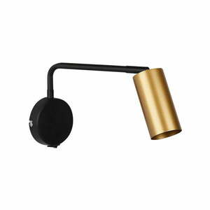Fekete-aranyszínű fém fali lámpa Tina – Candellux Lighting kép
