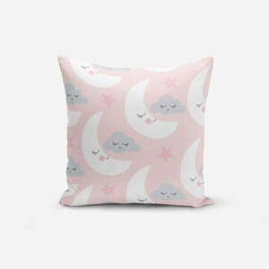 With Points Moon And Cloud pamutkeverék párnahuzat, 45 x 45 cm - Minimalist Cushion Covers kép