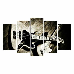 Guitar többrészes kép, 110 x 60 cm kép