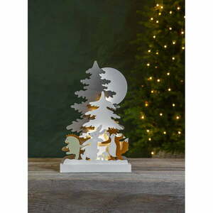 Forest Friends karácsonyi világító LED dekoráció fából, magasság 44 cm - Star Trading kép