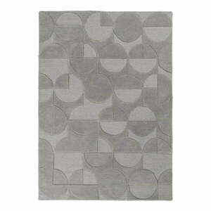 Gigi szürke gyapjú szőnyeg, 160 x 230 cm - Flair Rugs kép