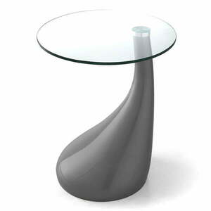 Kerek tárolóasztal üveg asztallappal ø 45 cm Pop - Tomasucci kép