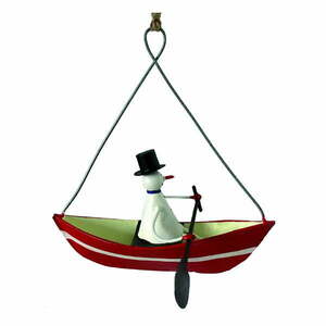 Snowman is Rowboat karácsonyi függődísz - G-Bork kép