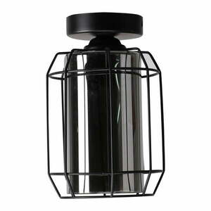 Fekete mennyezeti lámpa üveg búrával ø 15 cm Jonera – Candellux Lighting kép