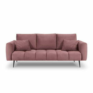 Octave rózsaszín bársony kanapé - Interieurs 86 kép