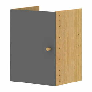Sötétszürke ajtós modul 33x43 cm Z Cube - Tenzo kép