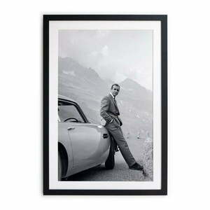 Sean Connery keretezett poszter, 40 x 30 cm - Little Nice Things kép
