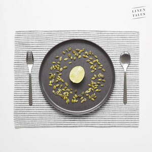 Len tányéralátét 35x45 cm - Linen Tales kép