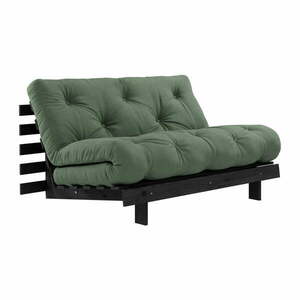 Roots zöld kinyitható kanapé 140 cm - Karup Design kép