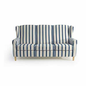 Lorris kék-fehér csíkos kanapé, 193 cm - Max Winzer kép